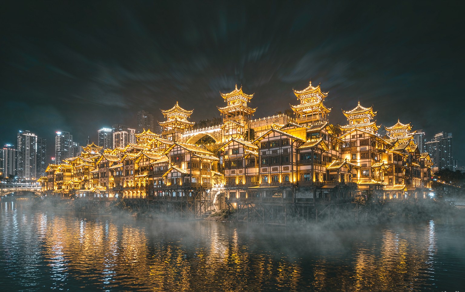 Chongqing night view